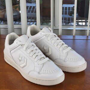 Converse Weapon Ox 'Mono Pack' Leather A12054C Vintage White Size 11.5 Men's